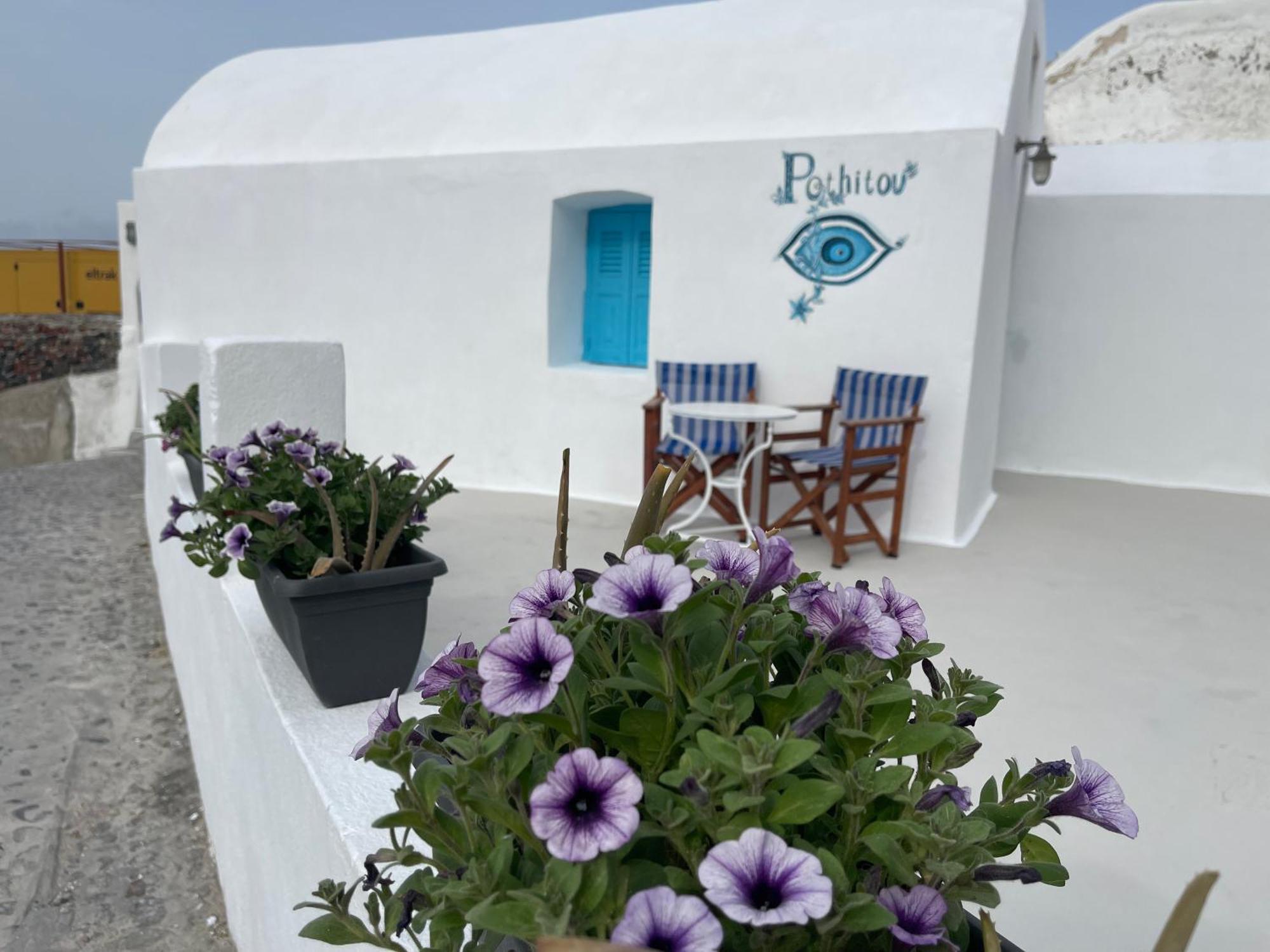 Villa Oia Sunset House Pothitou Extérieur photo