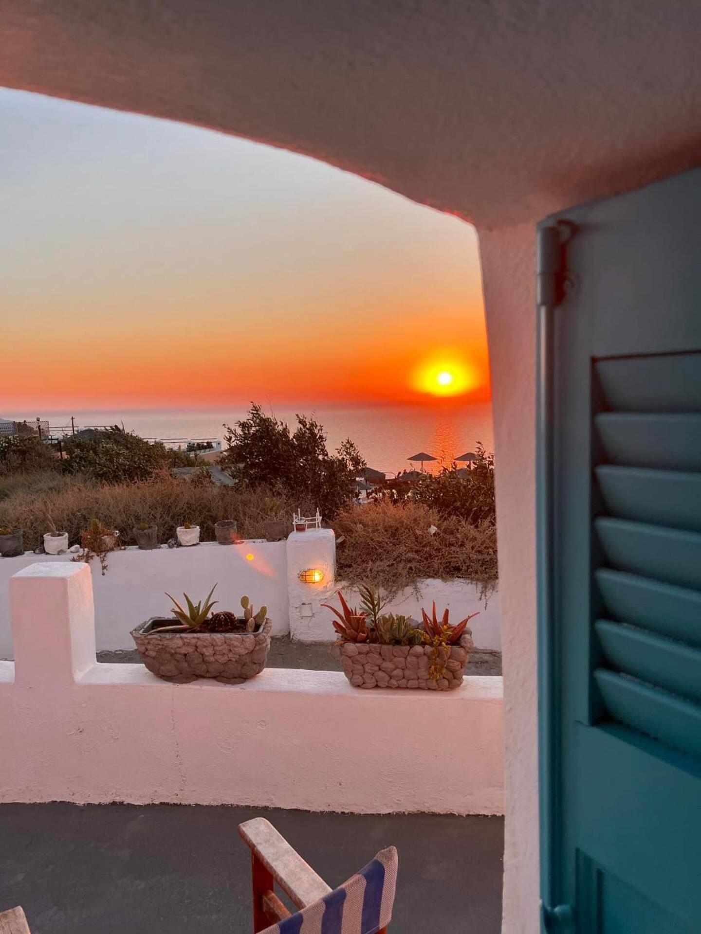 Villa Oia Sunset House Pothitou Extérieur photo